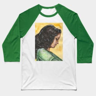 Gene Tierney Baseball T-Shirt